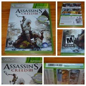 XBOX 360 Assassins Creed III - NEW